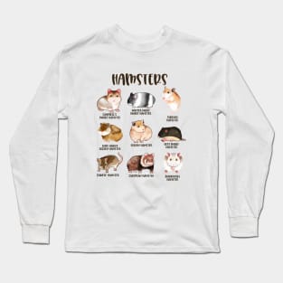 Many different hamsters - types of hamsters Long Sleeve T-Shirt